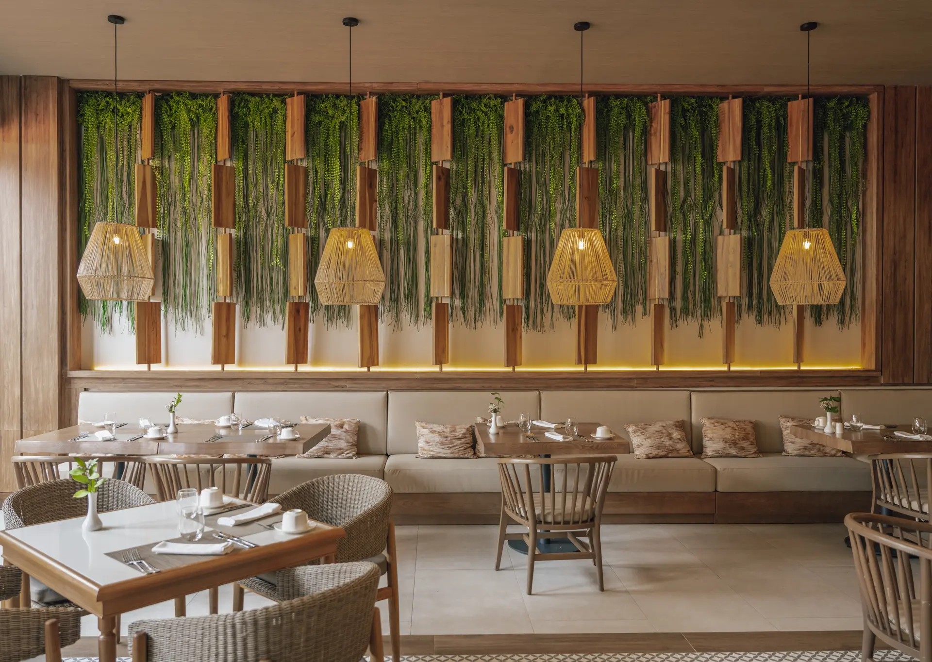 Decoracion Verde Variada Colgante