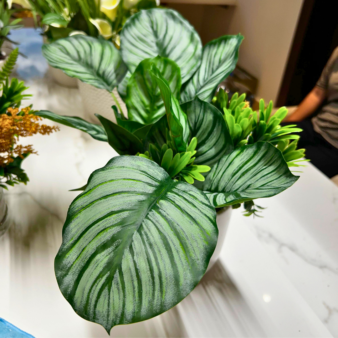 Decoracion Verde Variada Artificial Maceteros