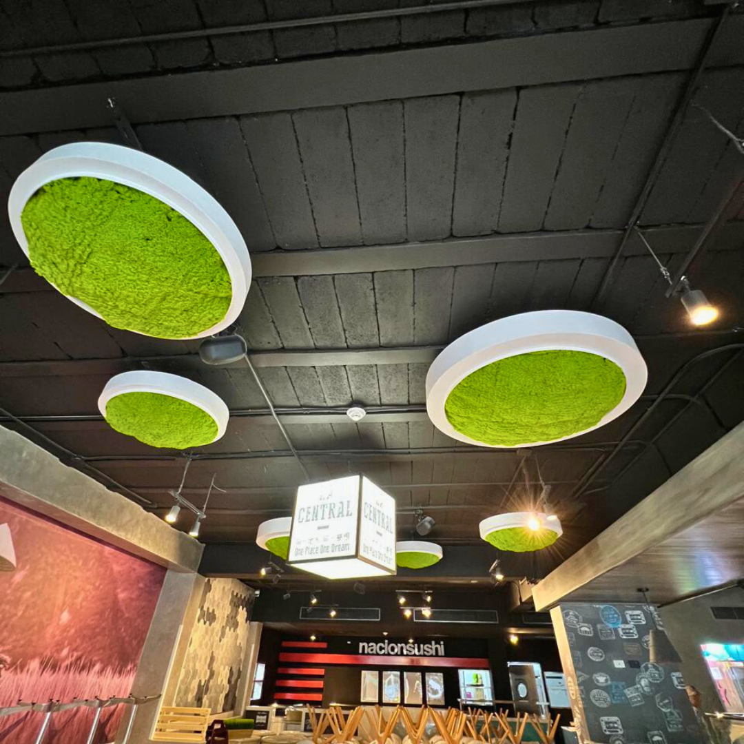 Techo Verde Artificial Musgo Preservado