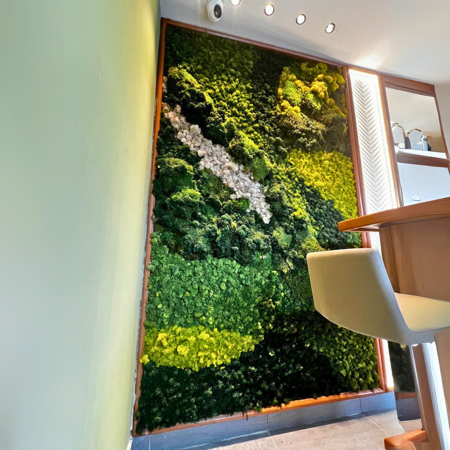 Jardín Vertical Natural Musgo Preservado