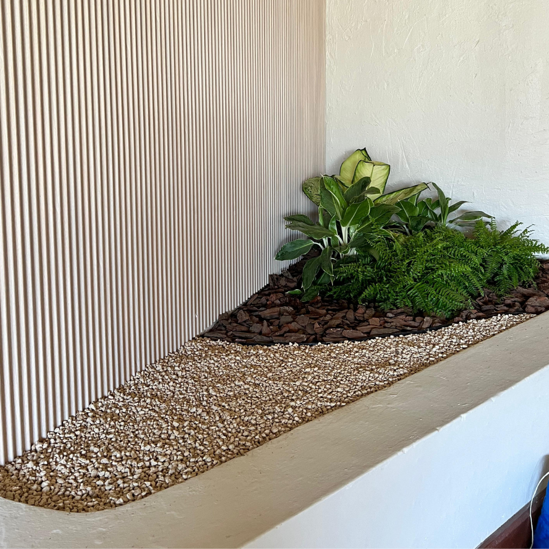 Decoracion Verde Variada en Jardin Natural