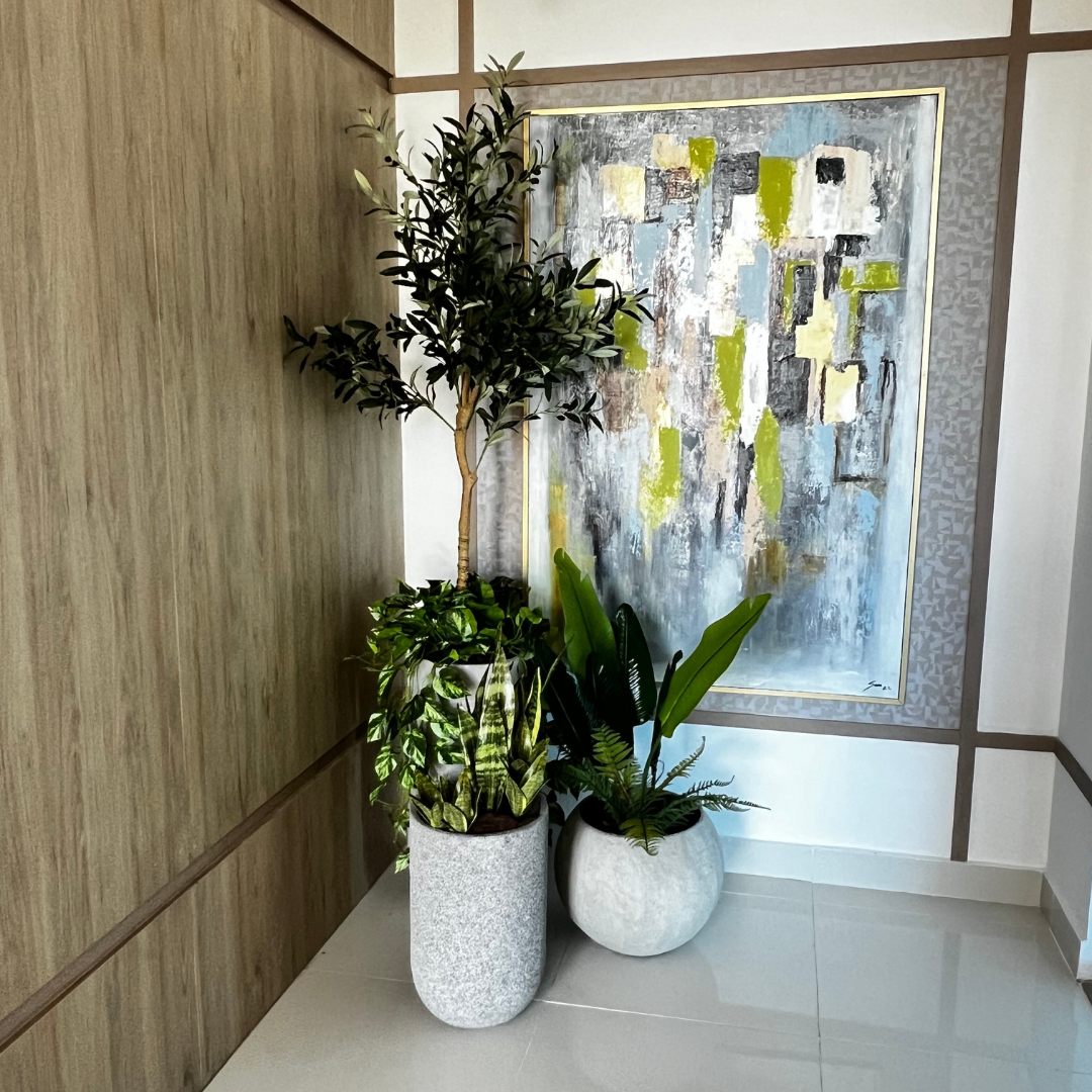 Decoracion Verde Variada Maceteros