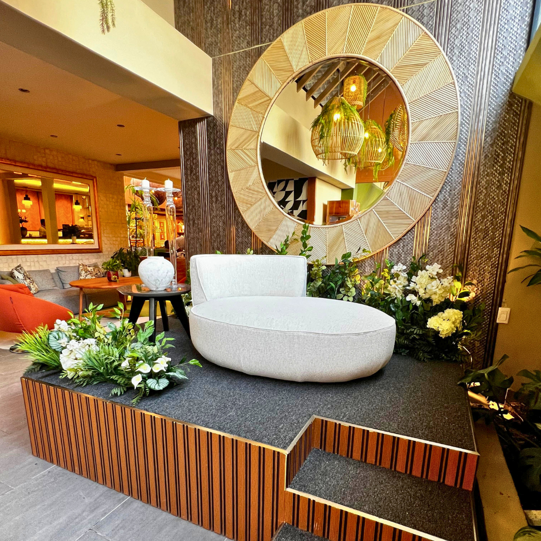 Decoracion Verde Variada Area de Lobby